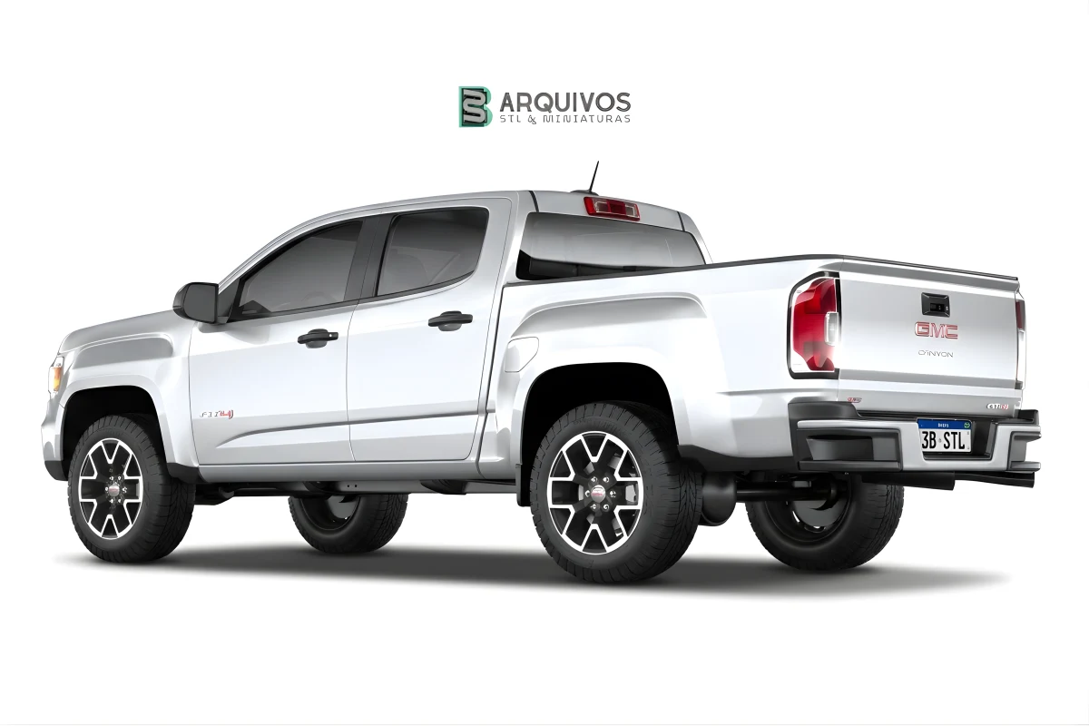 Modelo 3D STL - GMC Canyon 2021 Long — foto 6